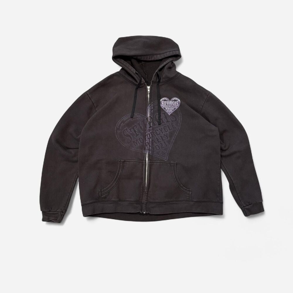Unbranded Men's Brown and Black Hoodie